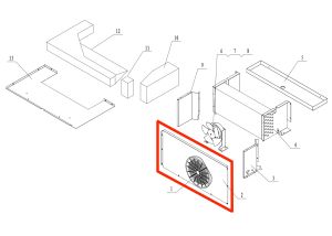 Evaporator Front Cover
