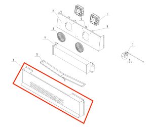 Cover for Evaporator