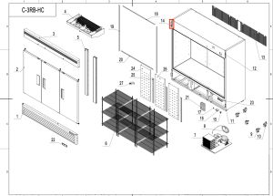 Left-Top Fastener For Top Panel