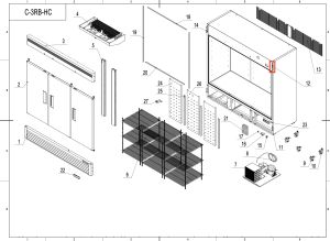 Right-Top Fastener For Top Panel