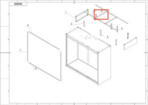 Top Short Fixing Rack