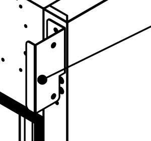 Fastener For Top Panel (R)