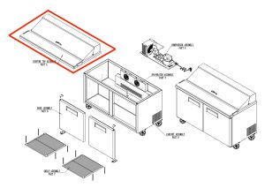 Counter Top Body Assembly