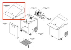 Counter Top Body Assembly