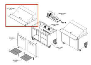 Counter Top Body Assembly