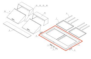 Counter Top Body Assembly