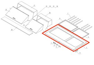 Counter Top Body Assembly