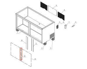 Middle Mullion Wiring Heater