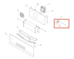 Defrost Sensor Probe V2 (Includes Defrost Sensor Probe and Room Sensor Probe)