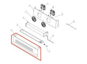 Cover for Evaporator