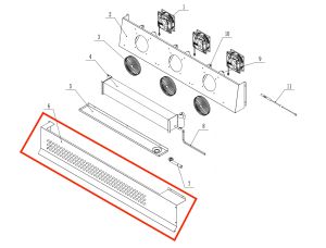 Cover for Evaporator