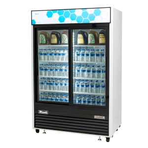 49 cu/ft Sliding Glass Door Merchandiser Refrigerator