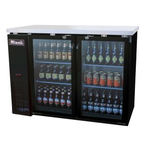 48″ Glass Door Back Bar Refrigerator