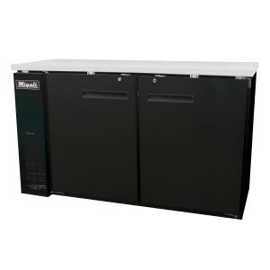 60″ Solid Door Back Bar Refrigerator