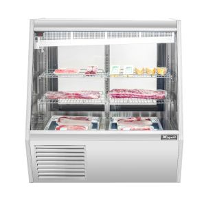 4 Ft Deli Display Case, Straight Glass 
