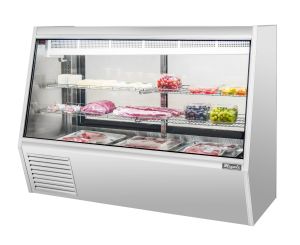 6 Ft Deli Display Case, Straight Glass 