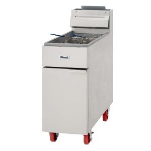 35 lb Energy Star Natural Gas Fryer - 60,000 BTU
