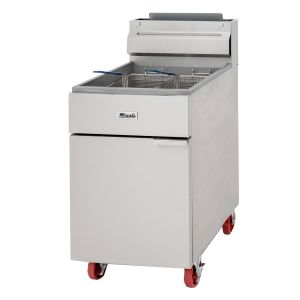 75 lb Natural Gas Fryer - 170,000 BTU 