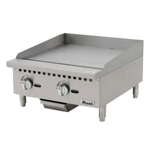 24″ Wide Manual Griddle - 60,000 BTU