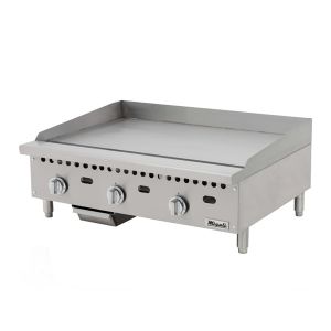 36″ Wide Thermostatic Griddle - 75,000 BTU