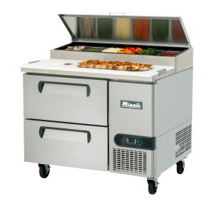 44″ Pizza Prep Table with Drawers