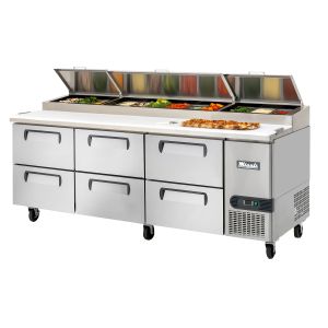 93″ Pizza Prep Table with Drawers
