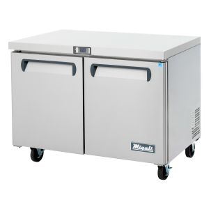 ORIKOOL TUC48R 48'' 14.1 cu. ft. 2-Door Commercial Undercounter Refrig