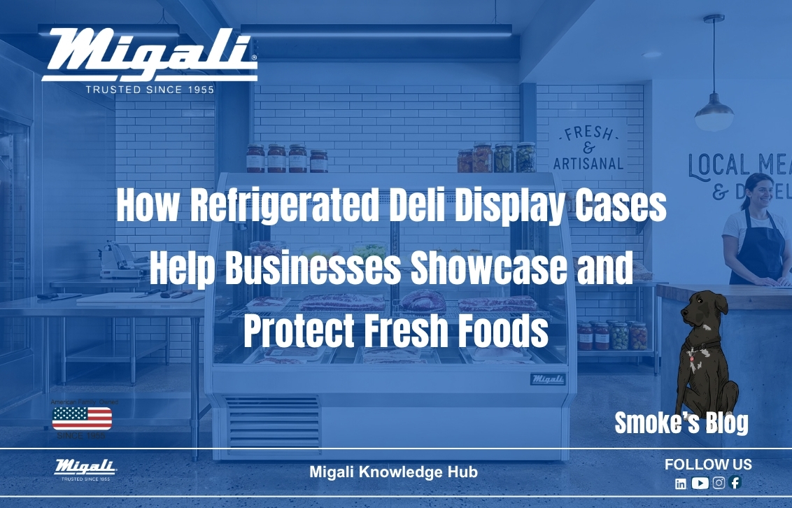 How Refrigerated Deli Display Cases  Help Businesses Showcase and  Protect Fresh Foods