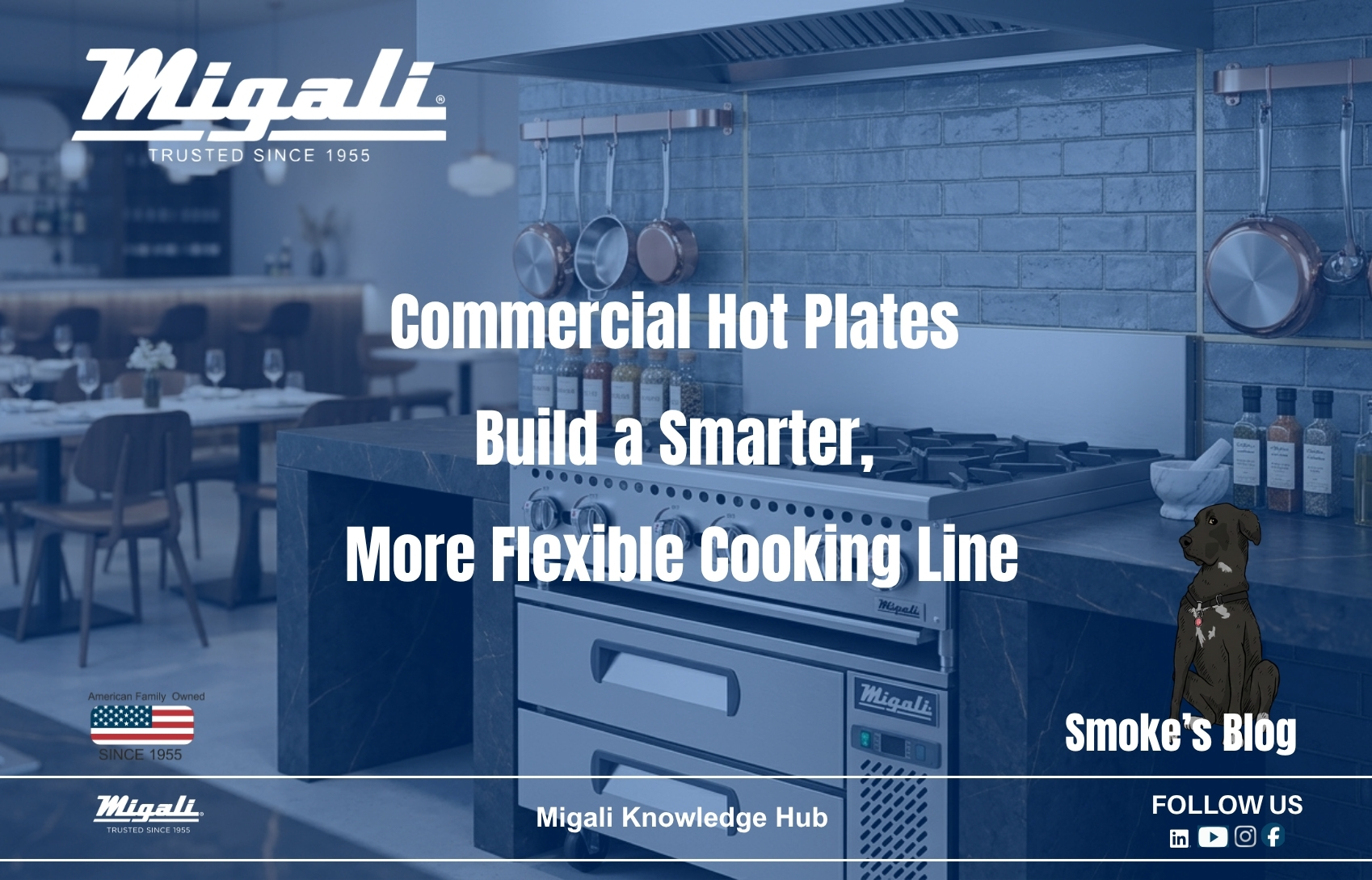 Migali Commercial Hot Plates.Build a Smarter, More Flexible Cooking Line
