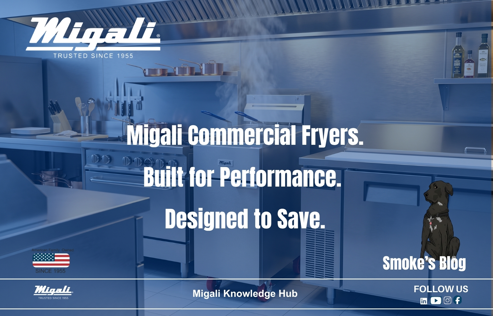 Migali Commercial Fryers. Built for Performance. Designed to Save.